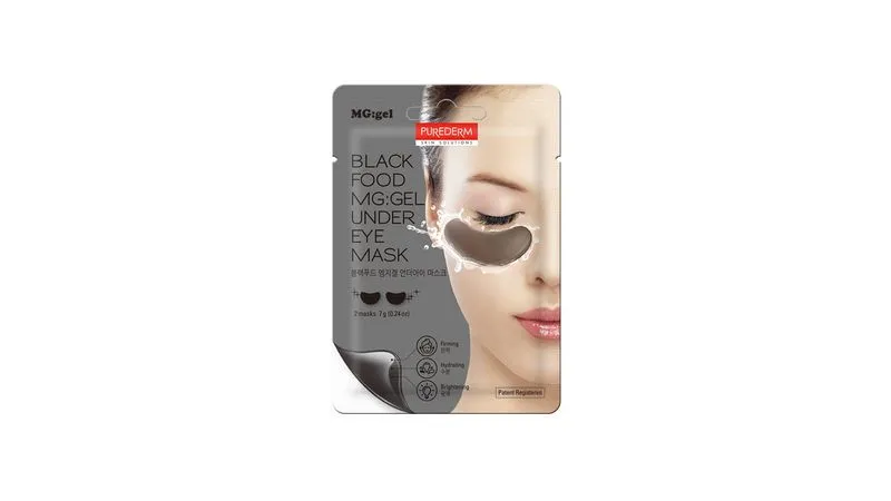 Purederm Black Food Mg:gel Under Eye Mask: Solusi Mata Segar